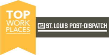 Top Places to Work, St. ouis Post Dispatch Badge