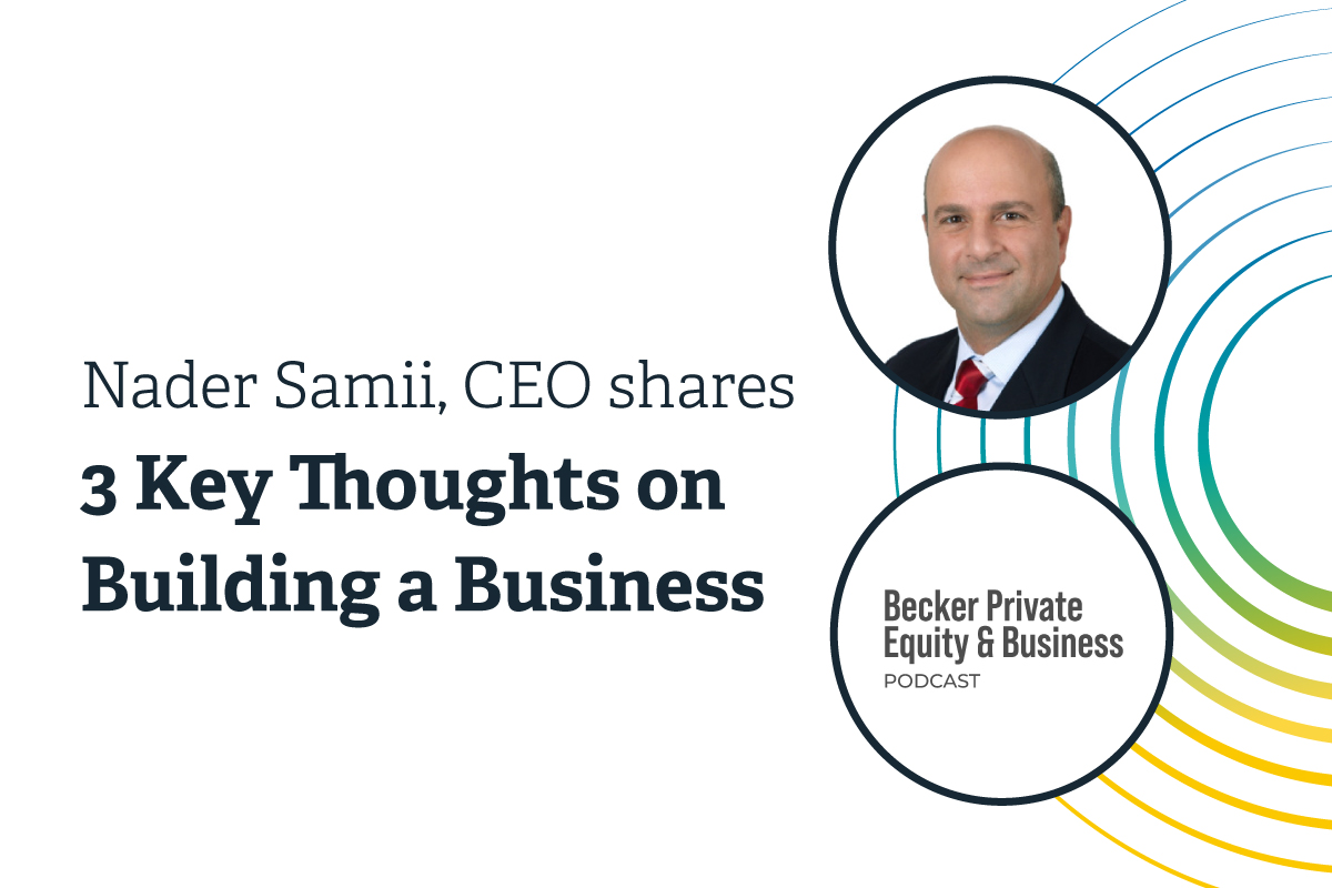3 Key Thoughts on Building a Business with Nader Samii, CEO, nimble