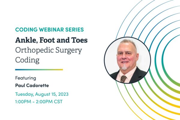 Ankle, Foot and Toes Orthopedic Surgery Coding