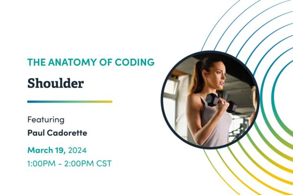 2024 The Anatomy of Coding Educational Series - Shoulder