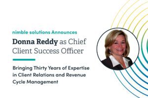 Donna Reddy, nimble solutions Chief Client Success Officer