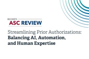 Streamlining Prior Authorizations: Balancing AI, Automation, and Human Expertise Written Collaboratively by nimble solutions Executive Leadership Team