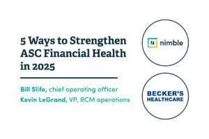 Strengthening Your ASC’s Financial Health: 5 Essential Steps in 2025