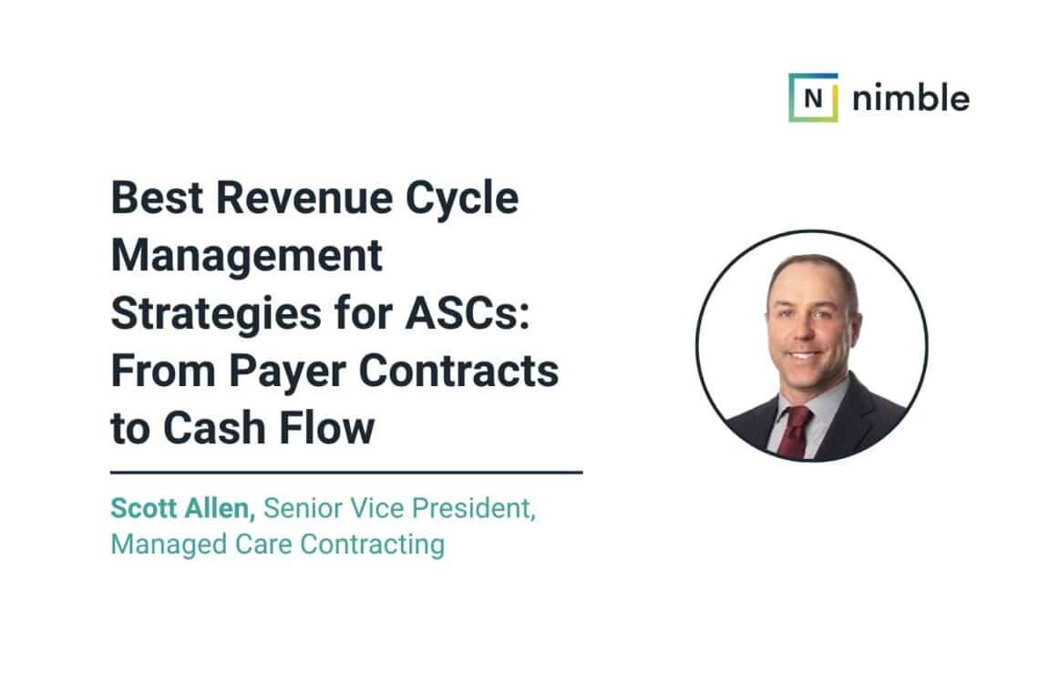 Best Revenue Cycle Management Strategies for ASCs: From Payer Contracts to Cash Flow